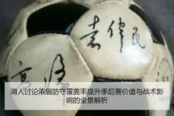 湖人讨论浓眉防守覆盖率提升季后赛价值与战术影响的全景解析